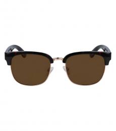 Cole Haan Tortoise Brown Square Sunglasses