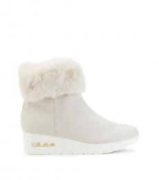 Winter White Abri Boots