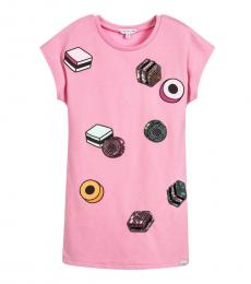 Little Marc Jacobs Baby Girls Pink Jersey Dress