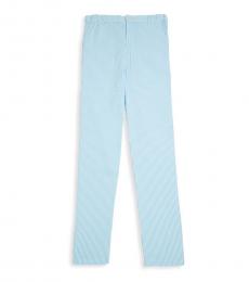 Oscar De La Renta Boys Light Blue Slim Pants