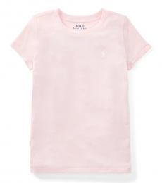 Ralph Lauren Girls Pink Short Sleeve T-Shirt