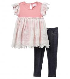 BCBGirls 2 Piece Top/Leggings Set (Little Girls)