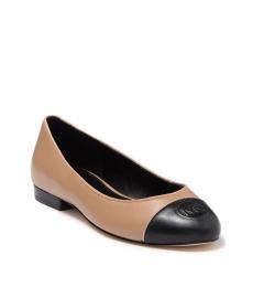 Michael Kors Toffee Black Dylyn Ballerinas