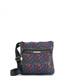 Juicy Couture Black Love Wave Medium Crossbody