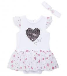 Juicy Couture 2 Piece Sunsuit/Headband Set (Baby Girls)