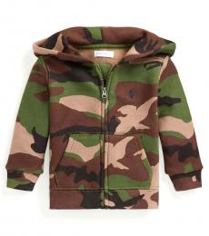 Ralph Lauren Baby Boys Surplus Camo Full-Zip Hoodie