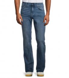 Blue Standard Clean Pocket Jeans