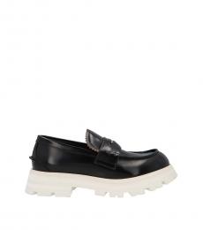 Alexander McQueen Black Oversize Sole Loafers