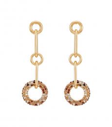 Vince Camuto Golden Link Drop Earrings