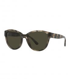 Tory Burch Dark Green Cat Eye Sunglasses