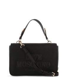 Love Moschino Black Top Handle Small Crossbody