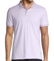 Calvin Klein Orchid Liquid Touch Striped Polo