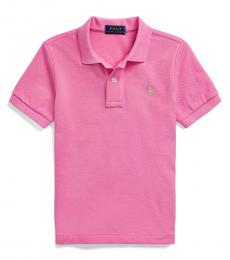 Ralph Lauren Little Boys Resort Rose Mesh Polo