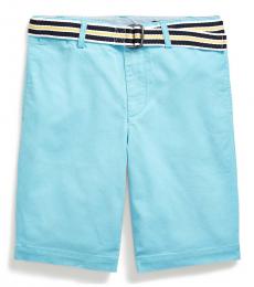 Ralph Lauren Boys Neptune Slim Fit Belted Chino Shorts