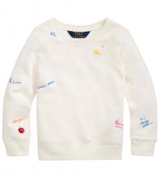 Ralph Lauren Little Girls Nevis French Terry Pullover