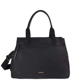 Calvin Klein Black Carabelle Large Duffle Bag