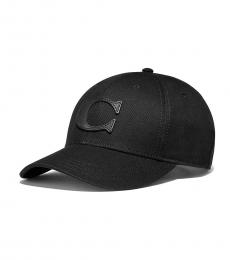 Black Varsity C Cap