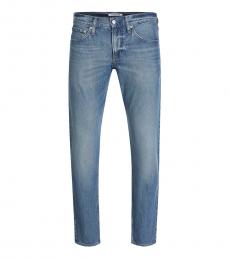 Calvin Klein Blue Straight Cut Jeans