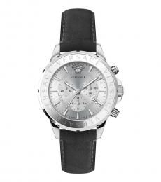 Versace Dark Grey Chrono Signature Watch