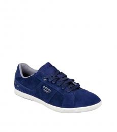 Diesel Dark Blue Gotcha Lace Up Sneakers