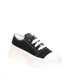Stella McCartney Black Lace Up Sneakers