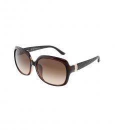 Ferragamo Brown Gradient Sunglasses