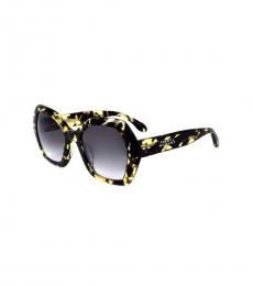 Isabel Marant Yellow Havana Geometric Sunglasses