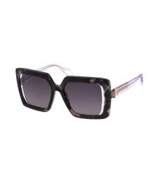 Just Cavalli Black Square Sunglasses
