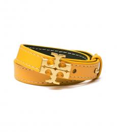 Tory Burch Everest-Golden Crest Double-Wrap Bracelet