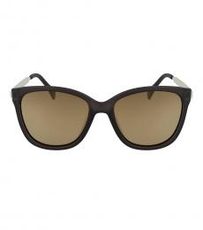 Dark Grey Sleek Square Sunglasses