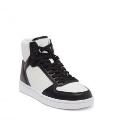 Calvin Klein Black White Loroe High Top Sneakers