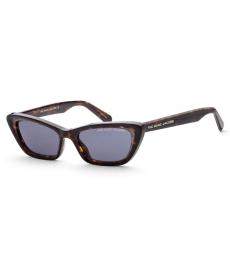 Marc Jacobs Dark Brown Cat Eye Sunglasses