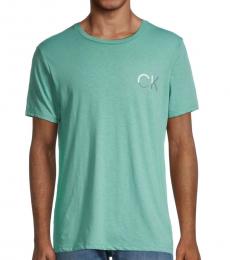 Calvin Klein Green Cotton Logo T-Shirt