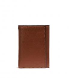 Coach Brown Trifold Wallet