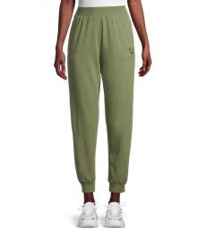 Olive High-Rise Joggers