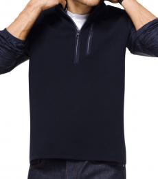 Michael Kors Midnight Media Quarter-Zip Pullover