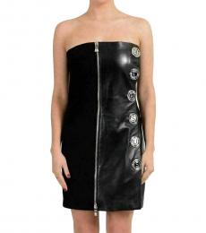 Versus Versace Black Black Embellished Mini Dress
