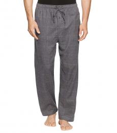 Ralph Lauren Charcoal Check Flannel Pajama Pants