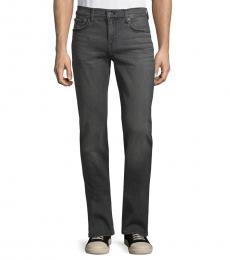 7 For All Mankind Grey Slimmy Squiggle Super-Skinny Jeans