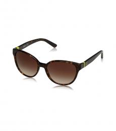 DKNY Brown Tortoise Cat Eye Sunglasses