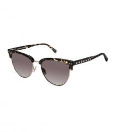 Black Brown Gradient Cat Eye Sunglasses
