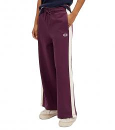 Coach Dark Purple Track Pants