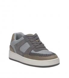 Lucky Brand Grey Lace Up Sneakers