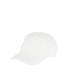 Kate Spade White Logo Baseball Cap