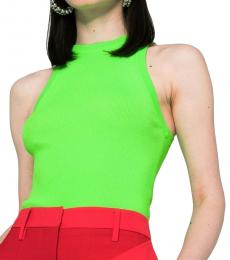 Neon Green Knitted Top