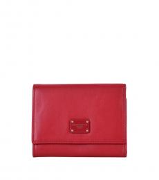 Dolce & Gabbana Red Briefcase Wallet