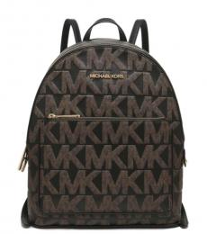 Michael Kors Black Adina Medium Backpack