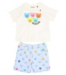 Moschino 2 Piece T-Shirt/Shorts Set (Baby Girls)