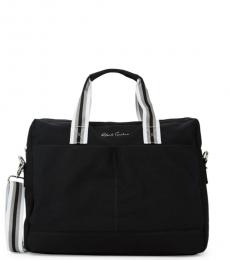 Robert Graham Black Convertible Large Briefcase Bag