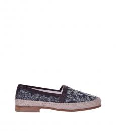 Dolce & Gabbana Black Pearls Embroidered Espadrilles